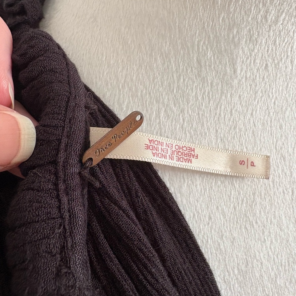 Free People Kelsey Victorian Gothic Blouse Top - Picture 7 of 8